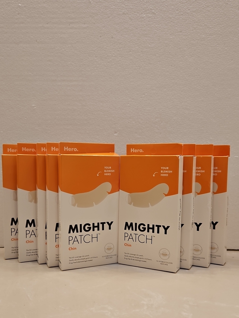 Hero Cosmetics Mighty Patch Chin Acne Hydrocolloid Patches 9 Pack New